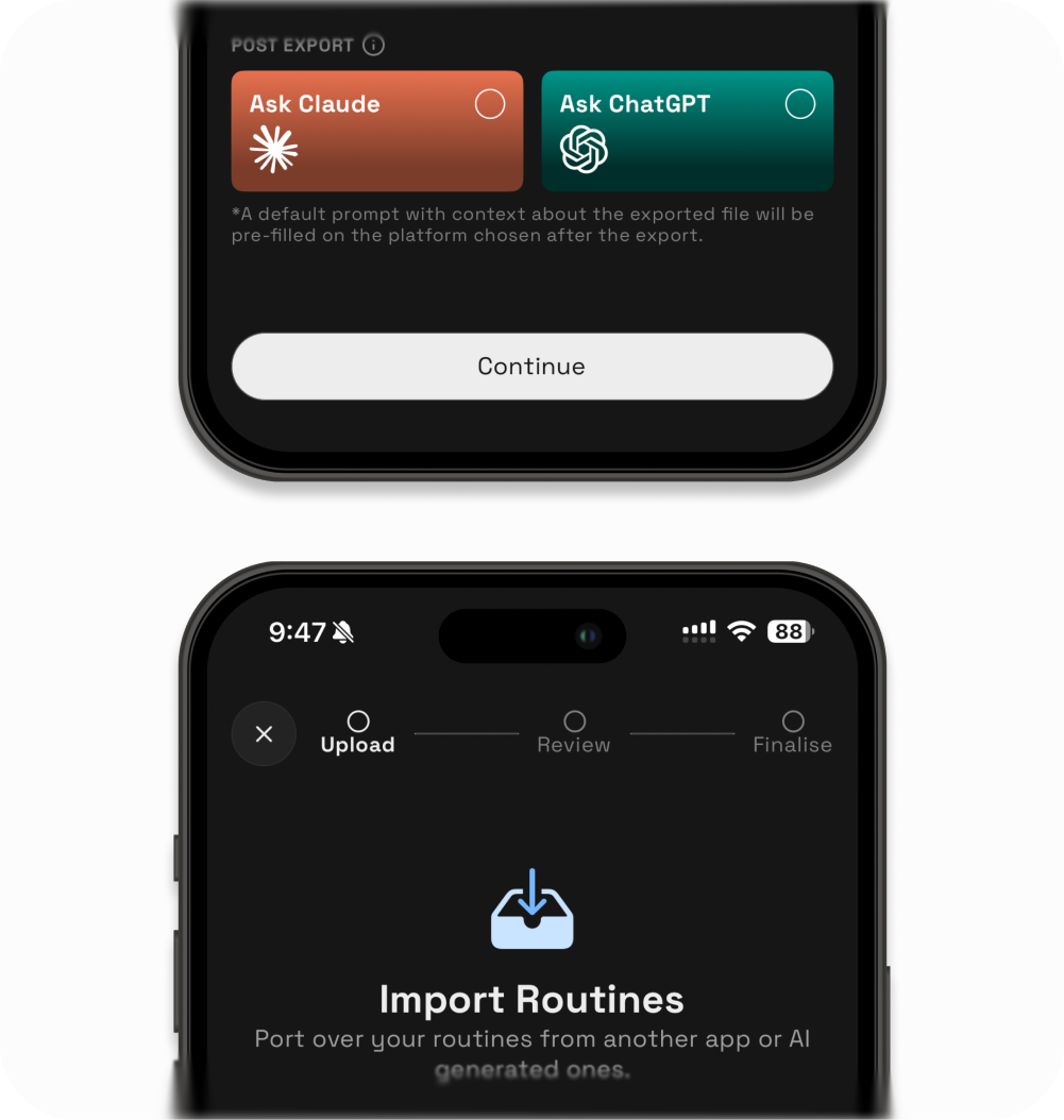 Data Import/Exports